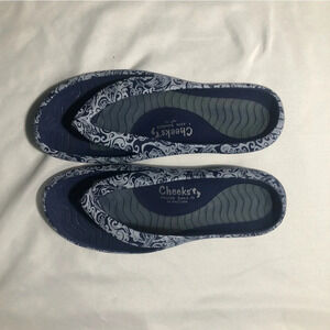 Cheeks Health Sandals Floral Paisley Pattern  Size 10